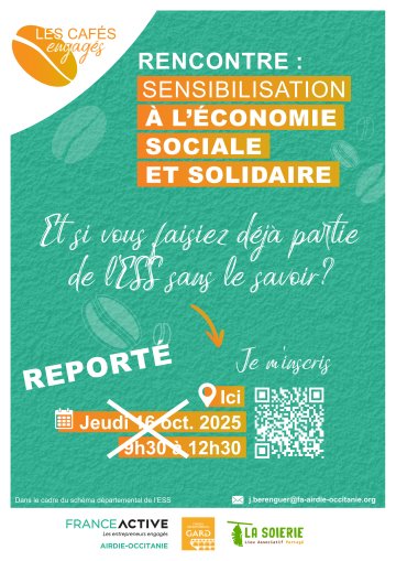 affiche cafe engage