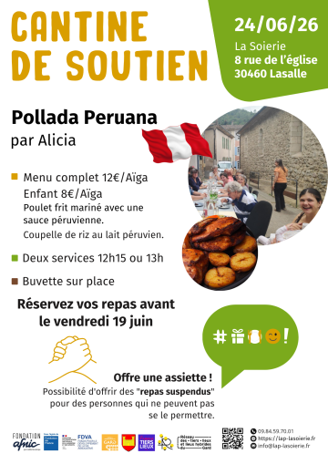 Cantine juin  - Pollada Peruana