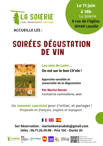 Dégustation vin juin