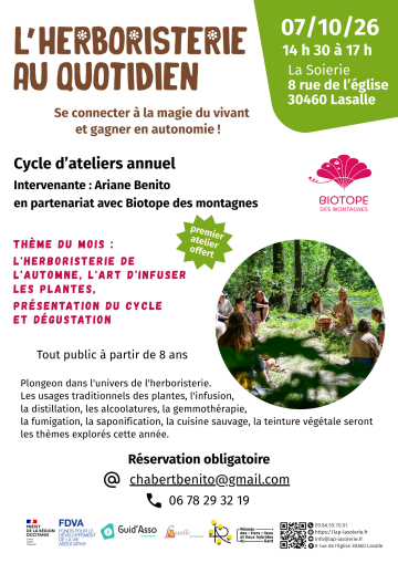 L'Herboristerie au quotidien